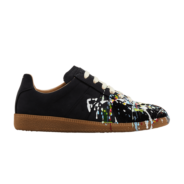 Maison Margiela Wmns Replica Low 'Paint Splatter - Black Pollock'