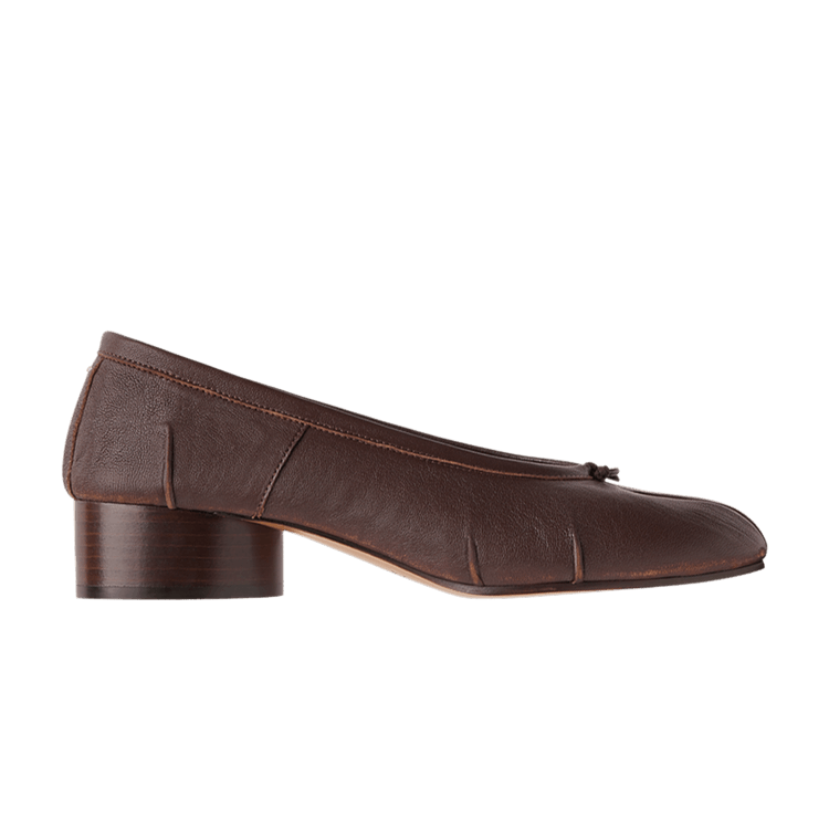 Maison Margiela Wmns Tabi New Ballerina 'Artisanal Vintage Effect - Moka'