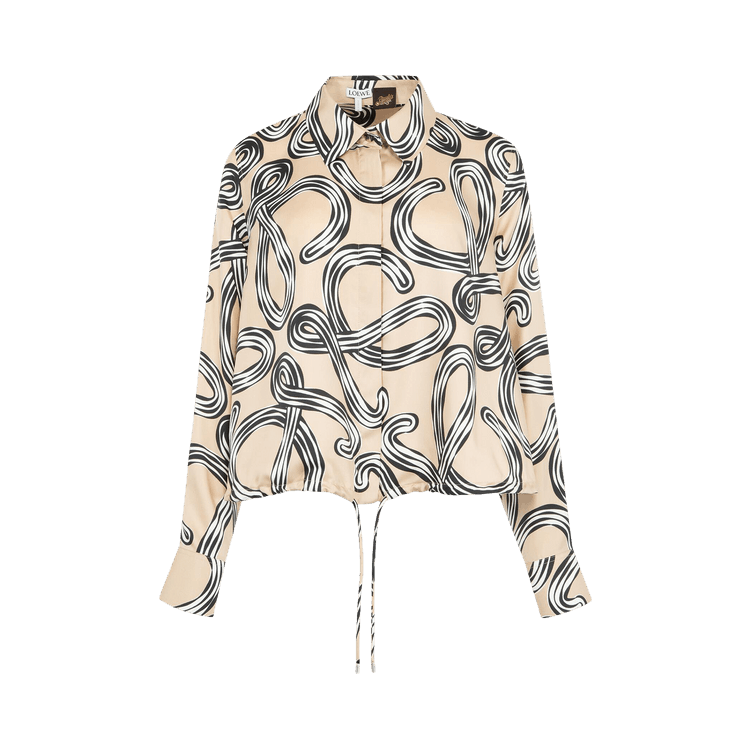 Loewe Balloon Shirt 'Beige/Black'