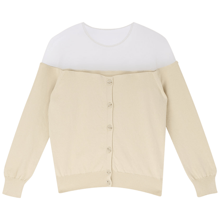 MM6 Maison Margiela Cardigan 'Beige'