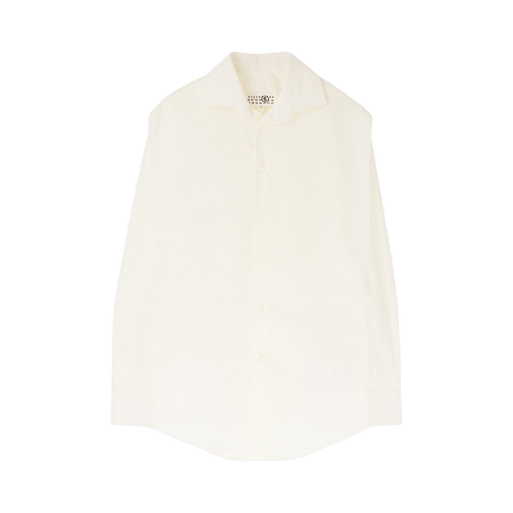 MM6 Maison Margiela Long-Sleeve Top 'Off White'