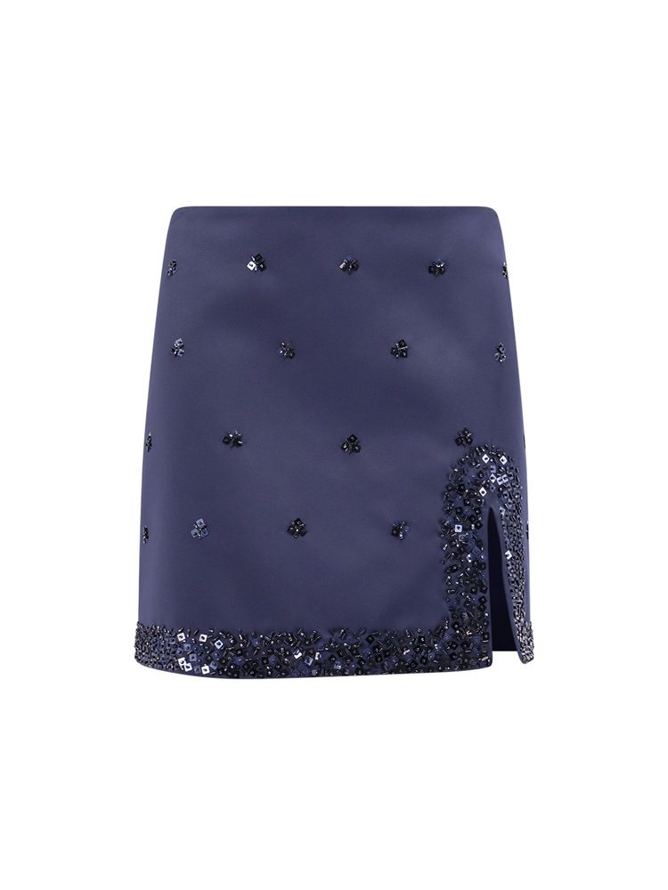 Semicouture Embellished Mini Skirt
