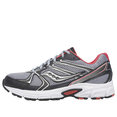 Saucony Ride Millennium 'Grey Black Red'
