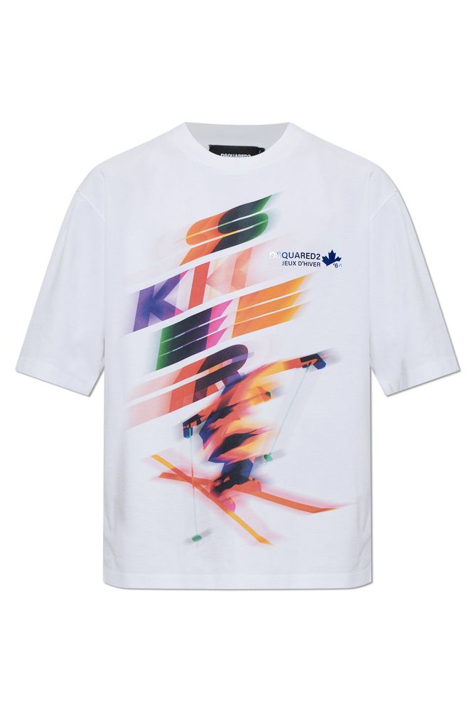 Dsquared2 Ski Print T-Shirt