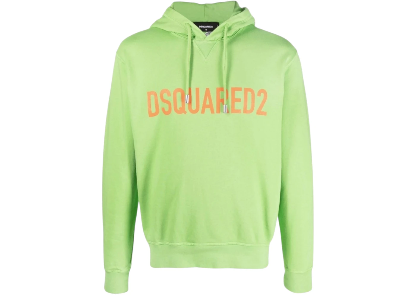 Dsquared2 Bold Logo Acid Hoodie Green