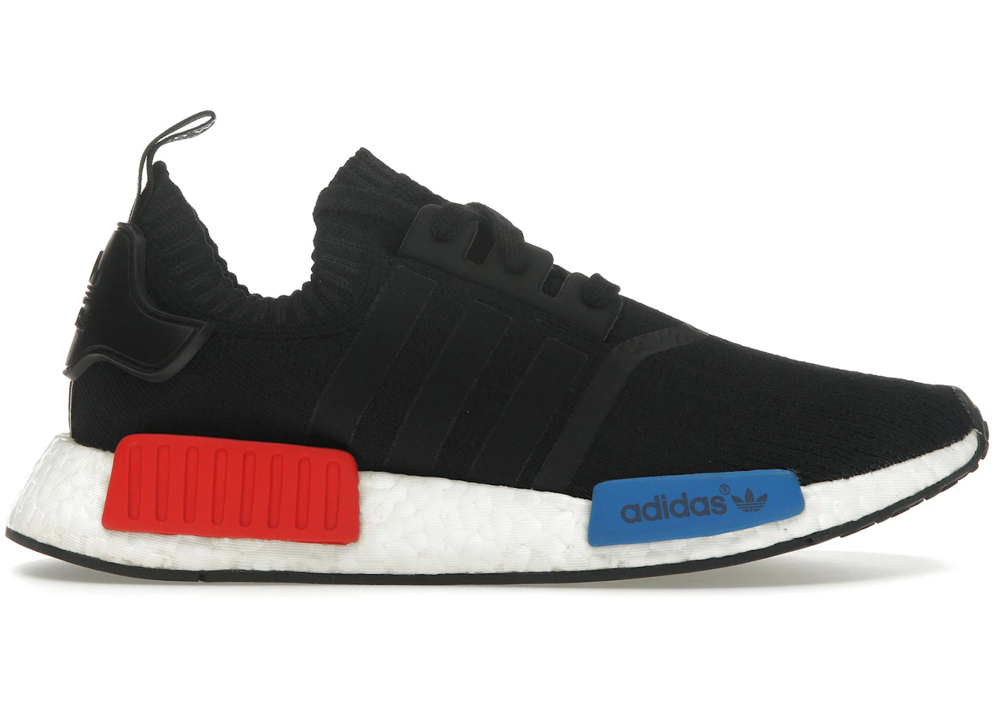 adidas NMD R1 Core Black Lush Red