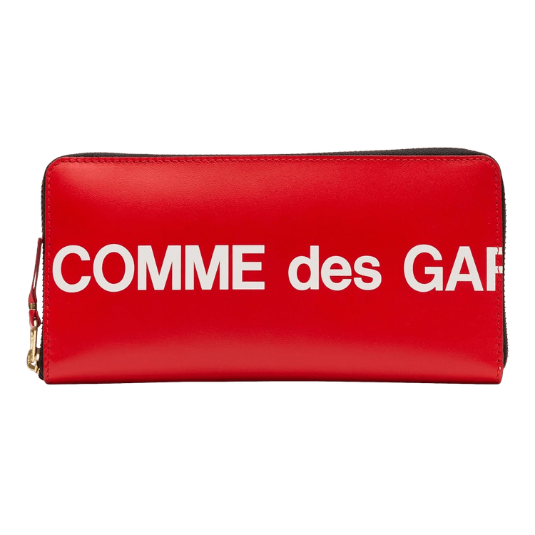 Comme des Garçons Huge Logo Wallet 'Red'