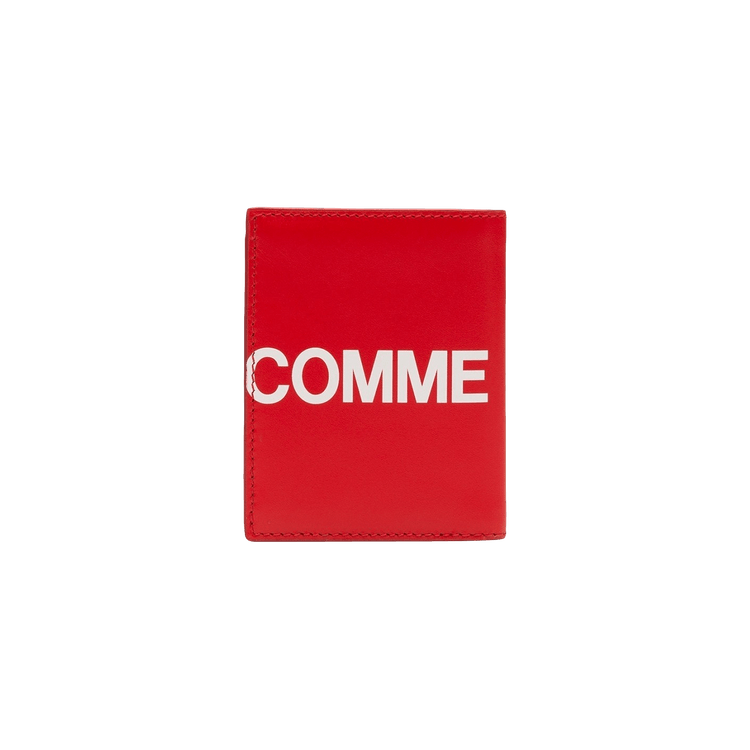 Comme des Garçons Huge Logo Wallet 'Red'