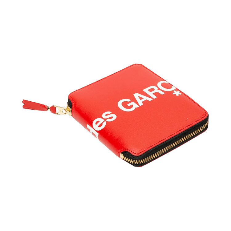 Comme des Garçons Huge Logo Wallet 'Red'