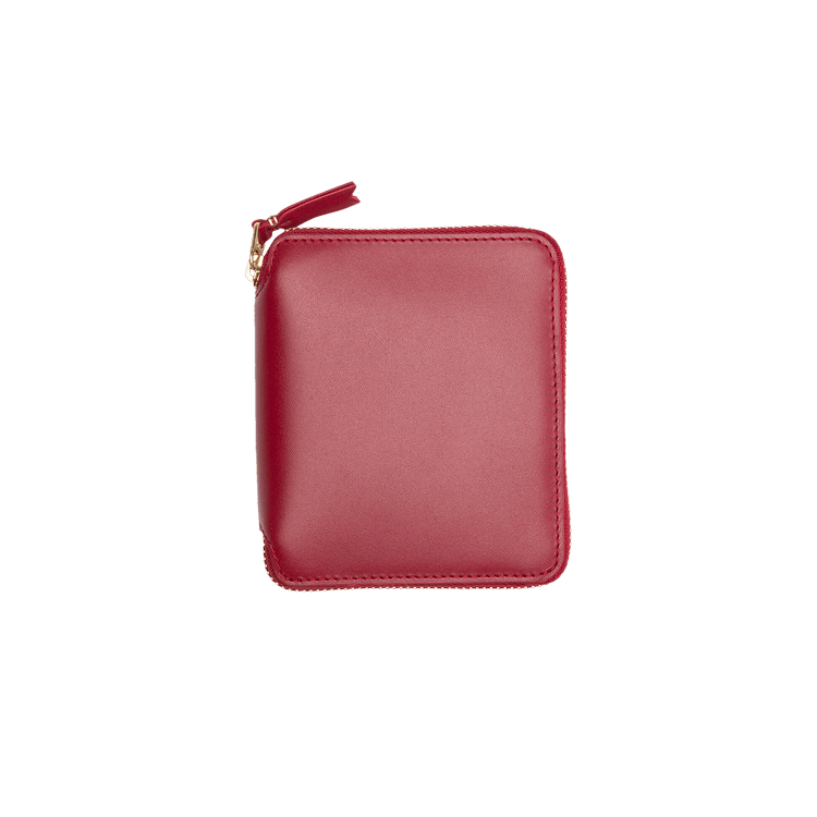 Comme des Garçons Classic Leather Line Zipper Wallet 'Red'