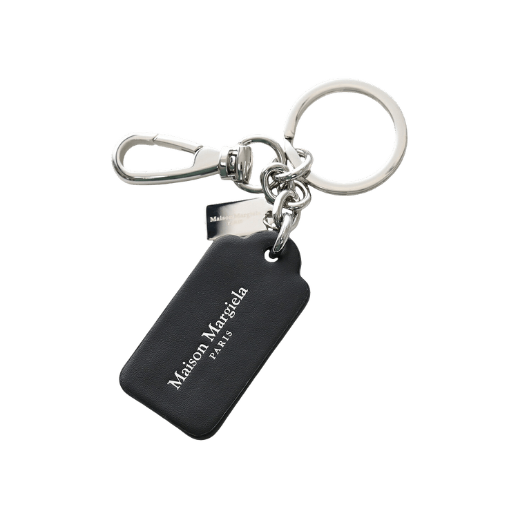 Maison Margiela Small Double Tag Keyring 'Black'