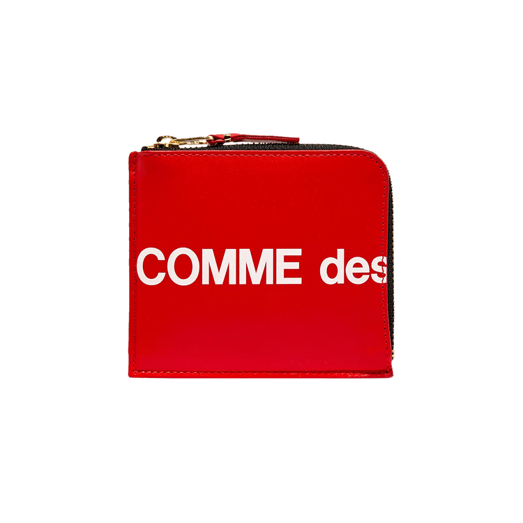 Comme des Garçons Huge Logo Wallet 'Red'