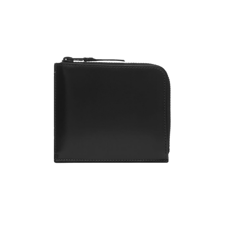 Comme des Garçons Wallet Leather Zip Wallet 'Black'