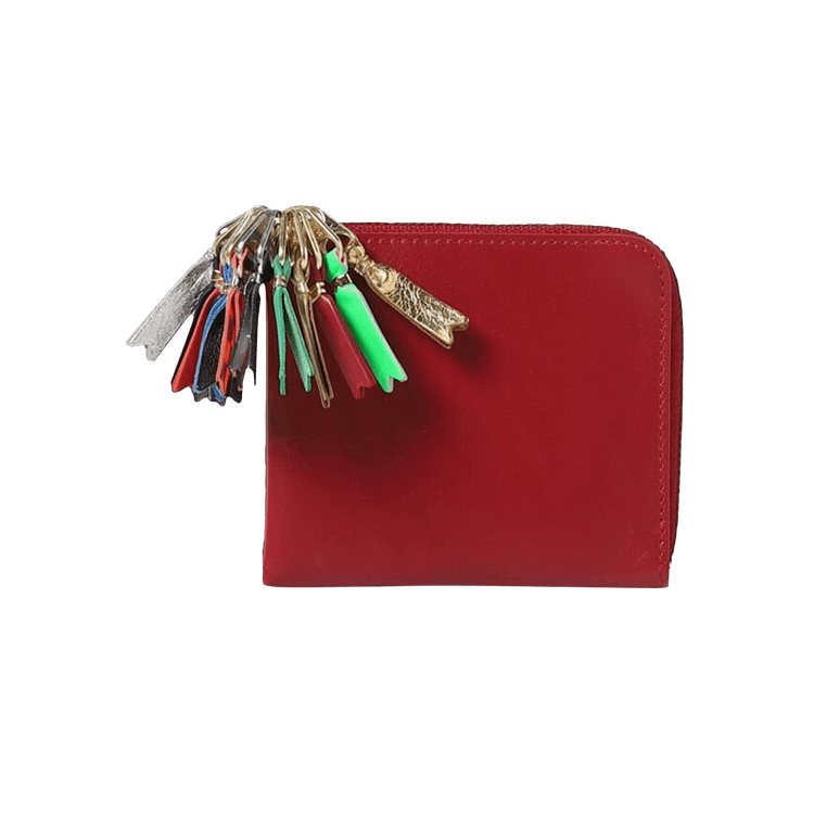 Comme des Garçons PLAY Zipper Pull Wallet 'Red'