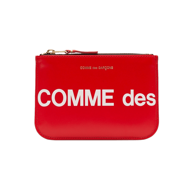 Comme des Garçons Huge Logo Wallet 'Red'