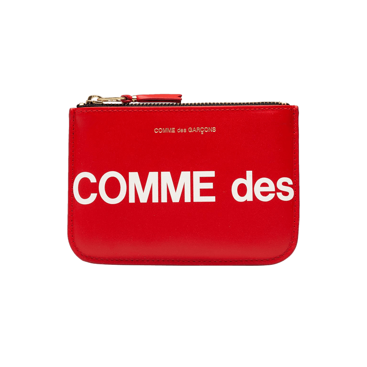 Comme des Garçons Huge Logo Wallet 'Red'