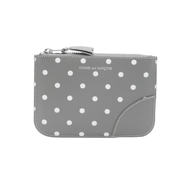 Comme des Garçons Polka Dot Printed Wallet 'Grey'
