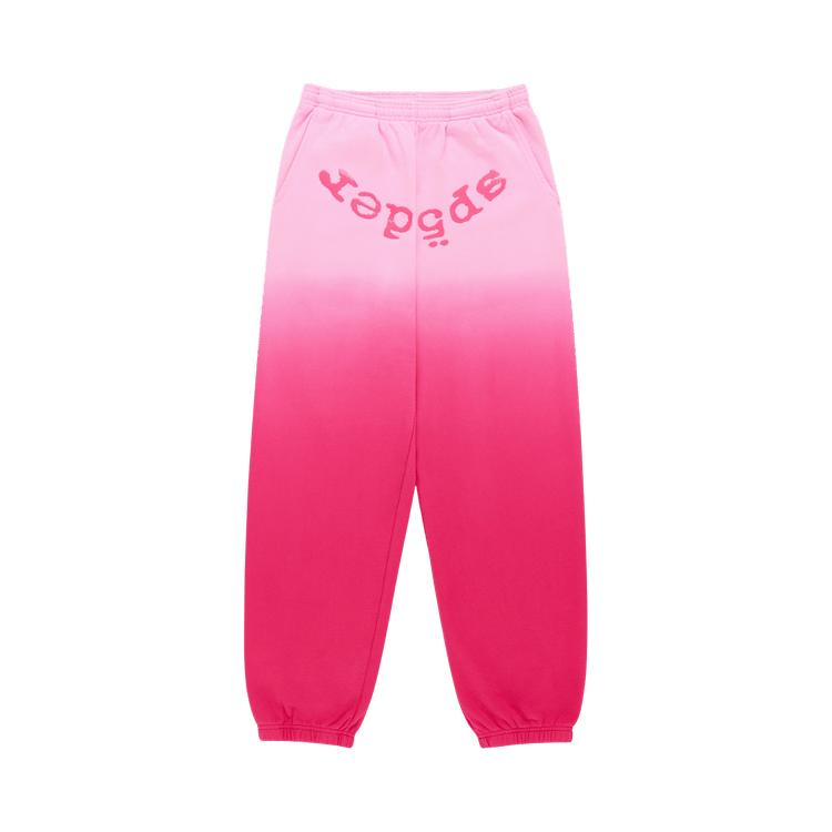 Sp5der OG Web Ombre Sweatpant 'Pink'
