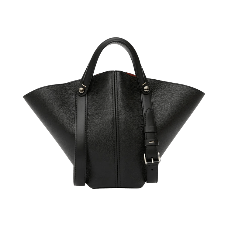 Maison Margiela Dress-Age Small Leather Handbag 'Black/Orange'