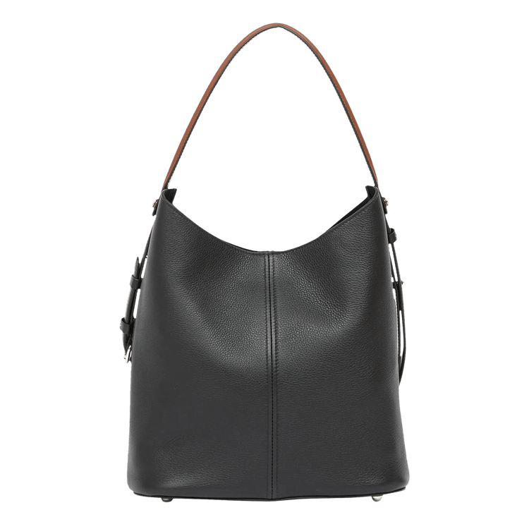 Maison Margiela Dress-Age Hobo Bag 'Black/Chestnut/Black'