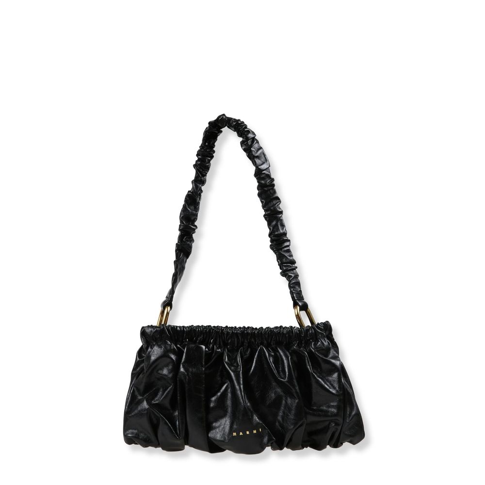 Marni Ruched Handle Shoulder Bag