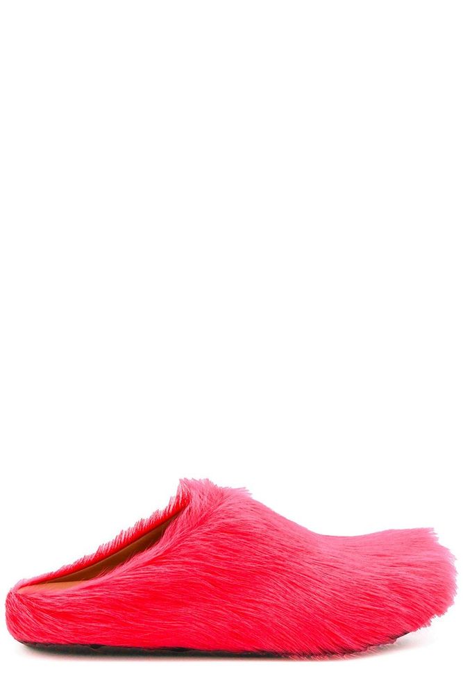 Marni Fussbett Round Toe Slip-On Mules