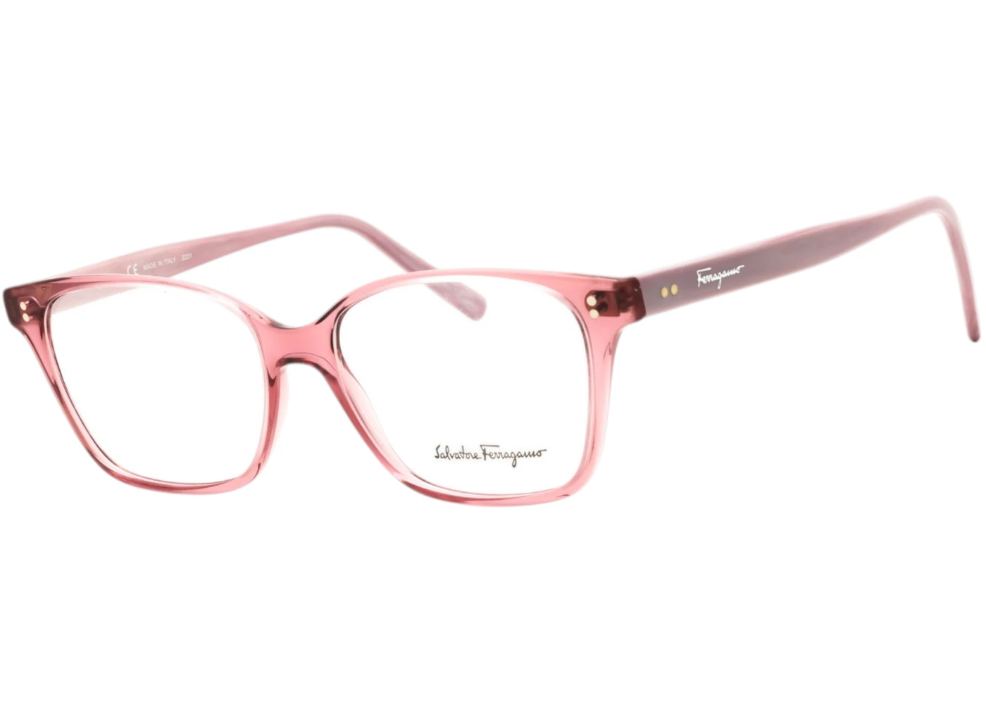 Ferragamo Women's Acetate (SF2928-610) Optical Frames Pink