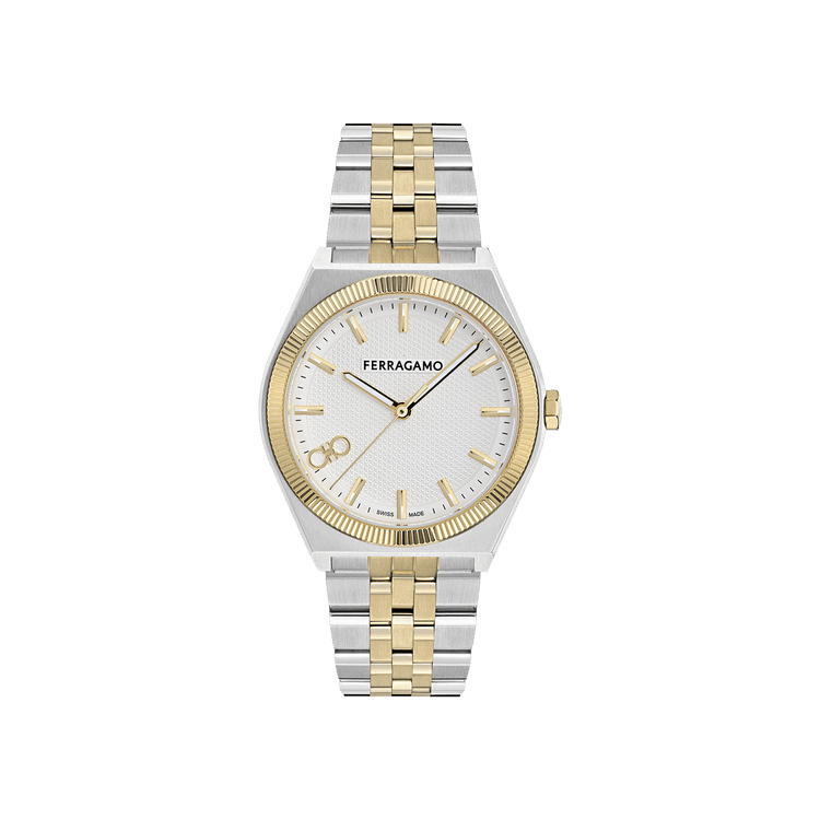Ferragamo Vega New Bracelet Watch 'Two Tone'