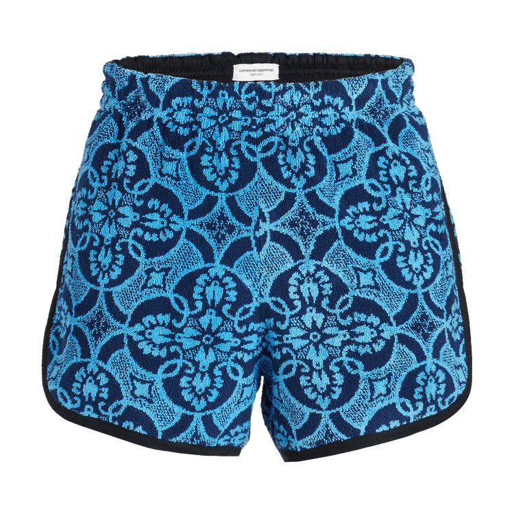 Marine Serre Oriental Towels Running Short 'Oriental Aquarius'