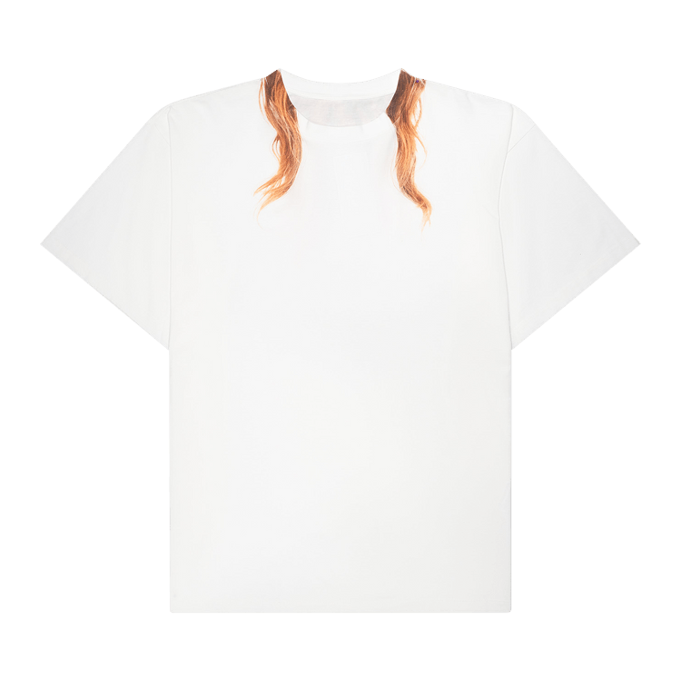 MM6 Maison Margiela Hair Print T-Shirt 'White'
