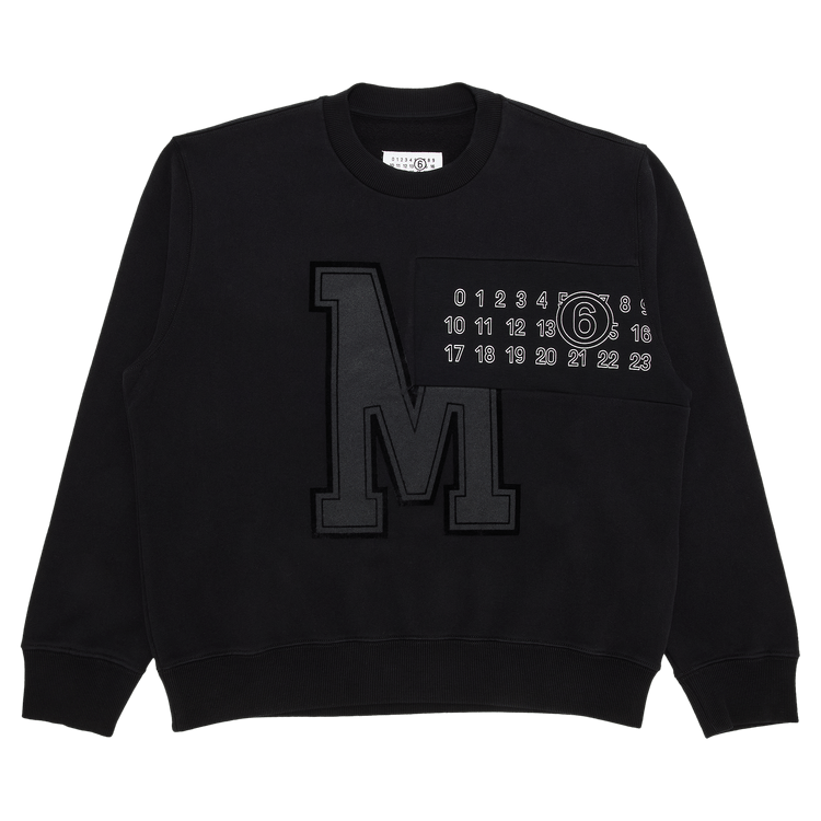 MM6 Maison Margiela Sweatshirt 'Black'