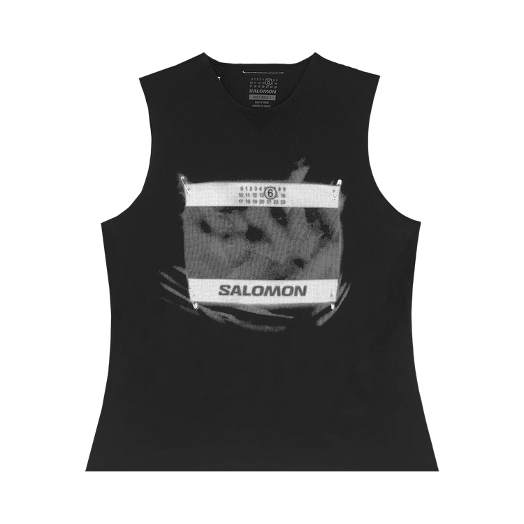 MM6 Maison Margiela x Salomon Crewneck Tank Top 'Black'