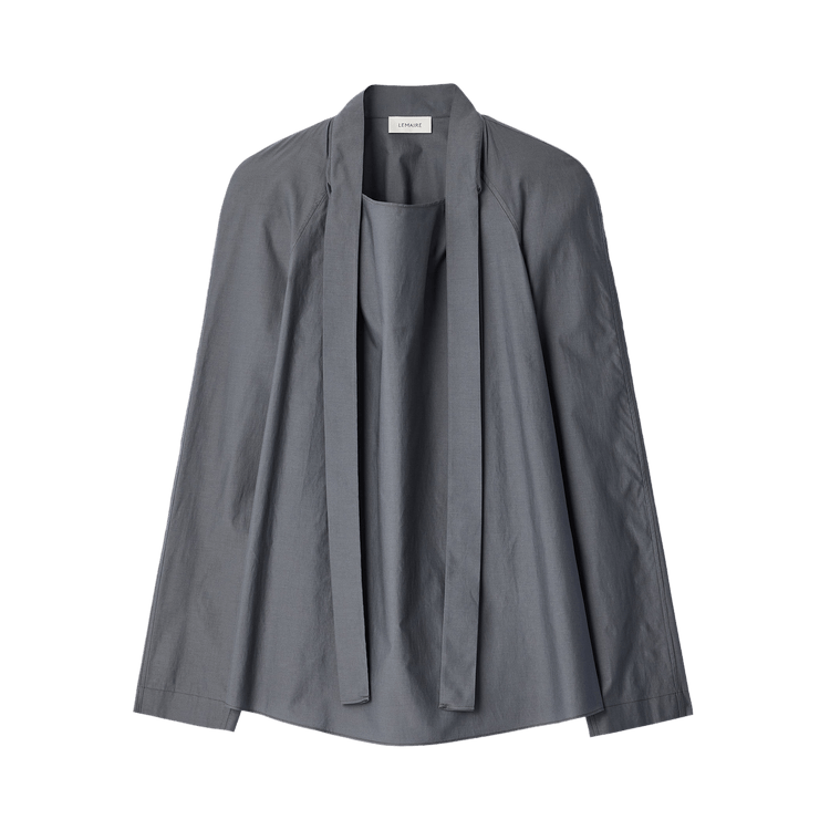 Lemaire Ascot Blouse 'Steel'