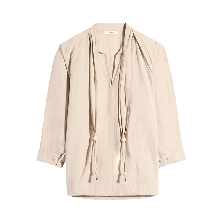 Lemaire Scarf Blouse 'Greige'