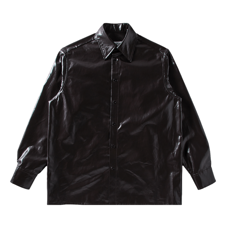 MM6 Maison Margiela Long-Sleeve Shirt 'Brown'
