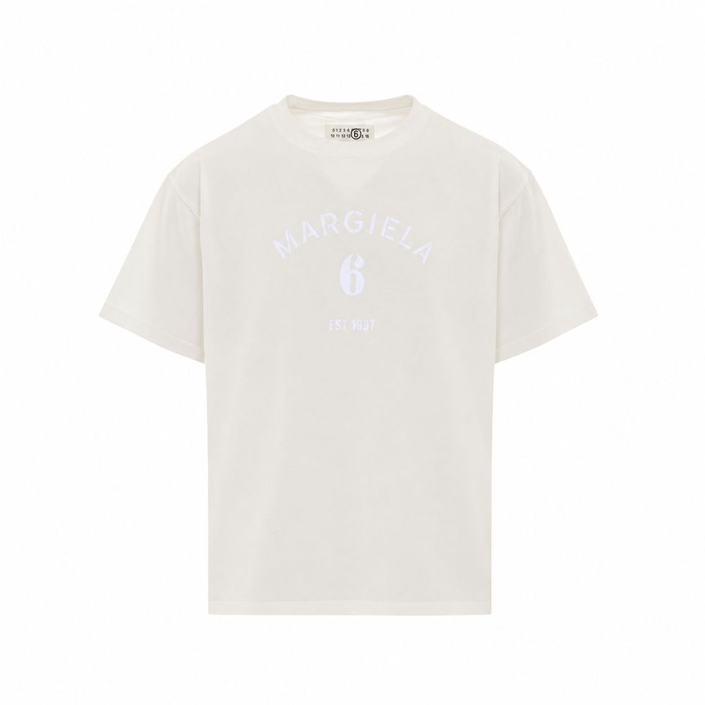 MM6 Maison Margiela Logo Print T-Shirt