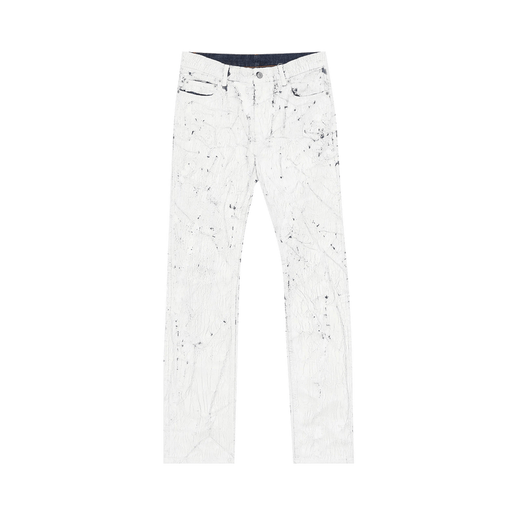 MM6 Maison Margiela Painted Jeans 'White'