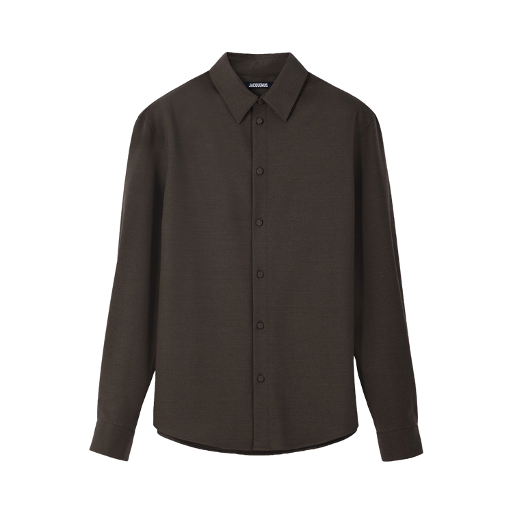 Jacquemus La Chemise Mondani 'Dark Khaki'