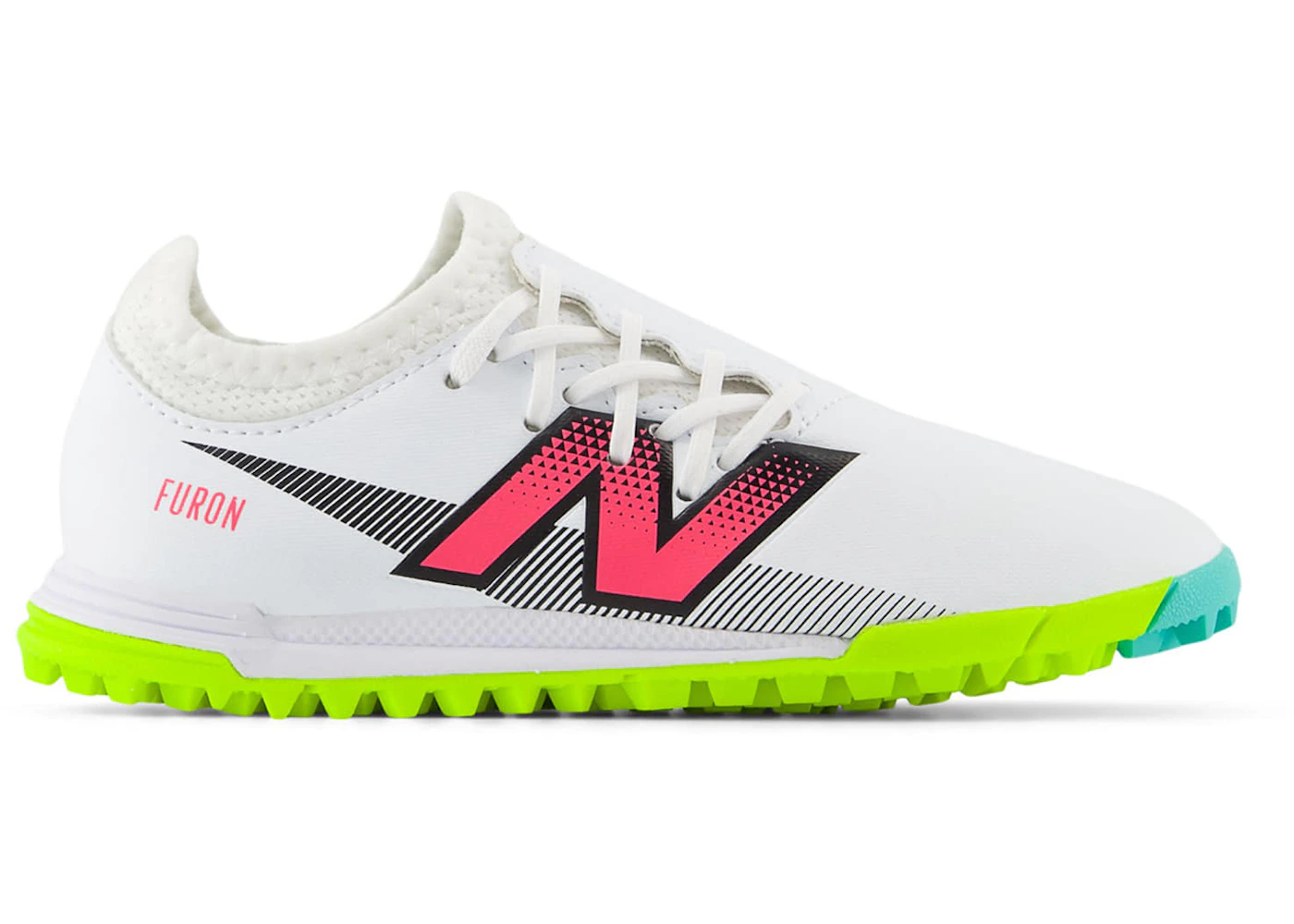 New Balance Furon Dispatch TF V7 White Hi-Lite Black (PS)