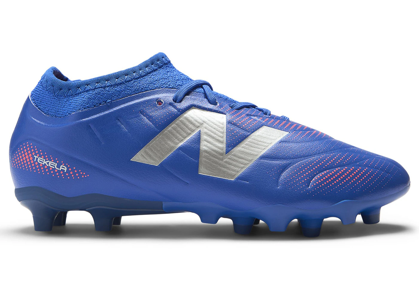 New Balance Tekela Team Low Laced FG V5 Blue Gemstone Energy Red Silver (PS)