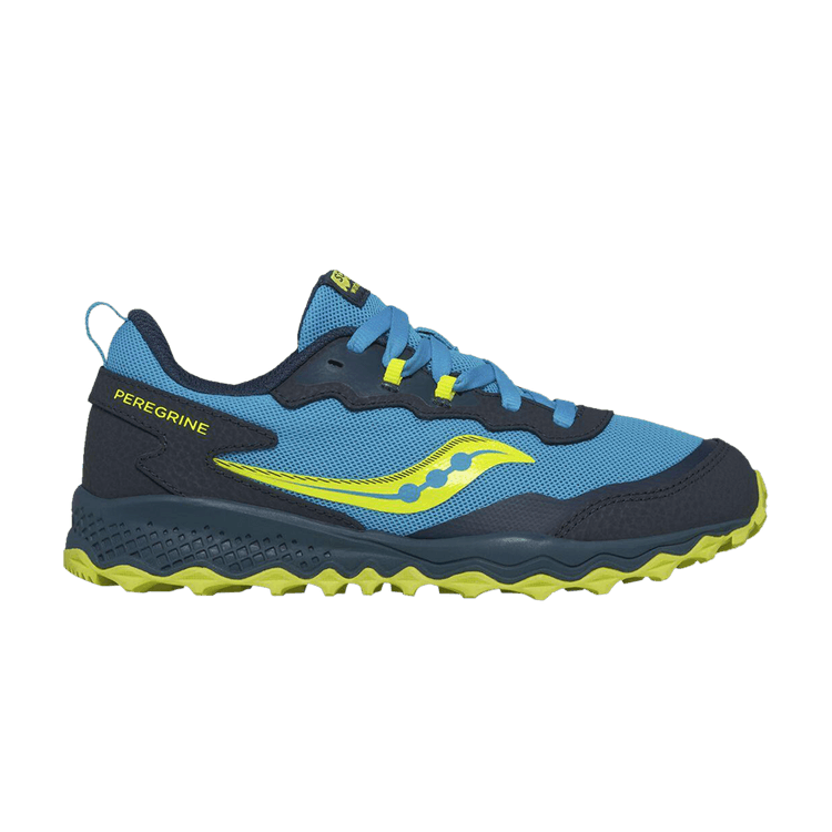 Saucony Peregrine KDZ Big Kid 'Blue Citron'