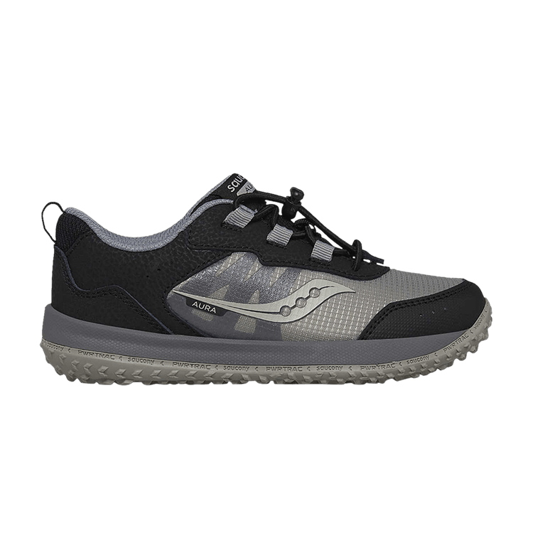 Saucony Aura KDZ Big Kid 'Black Grey'