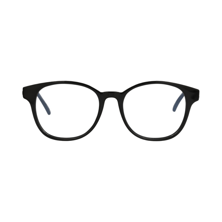 Saint Laurent Round Optical Glasses 'Black/Transparent'