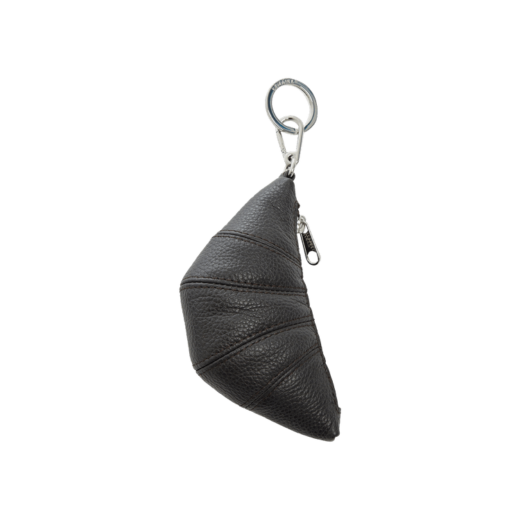 Lemaire Mini Croissant Keyring 'Black'