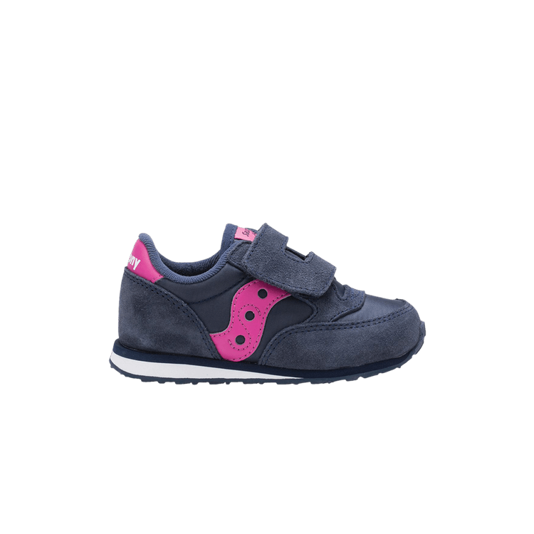 Saucony Jazz Hook & Loop Little Kid 'Navy Pink'