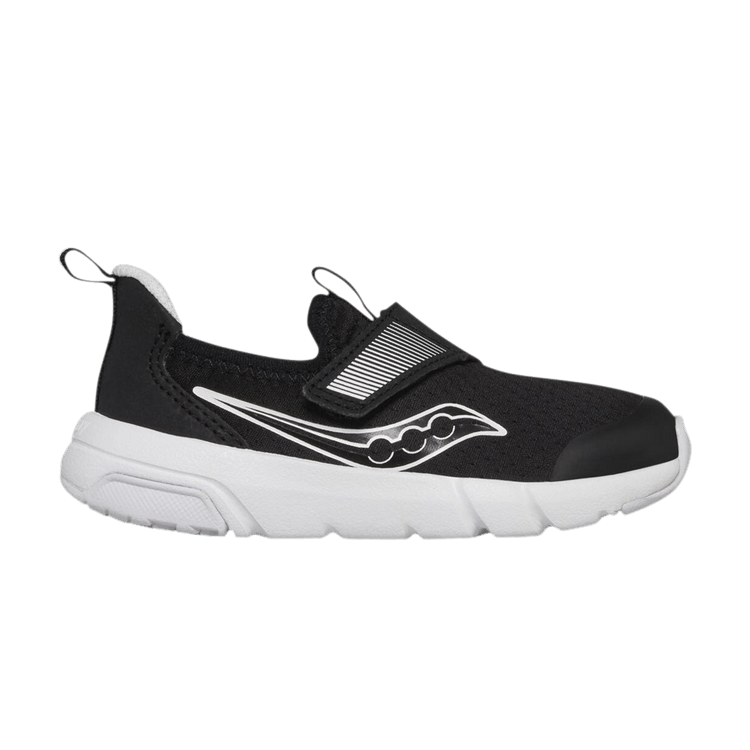 Saucony Breeze Slip-On Little Kid 'Black White'
