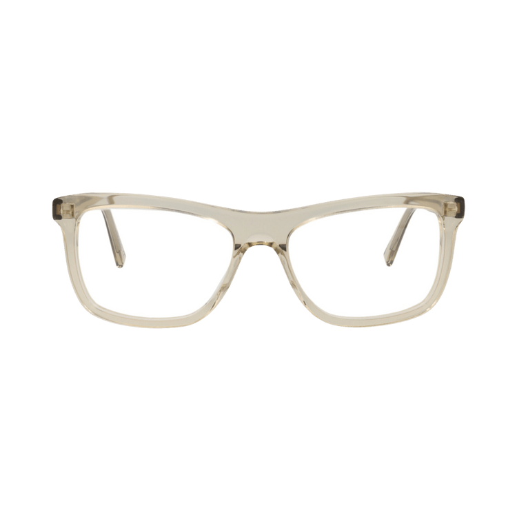 Saint Laurent Square Optical Glasses 'Yellow/Transparent'