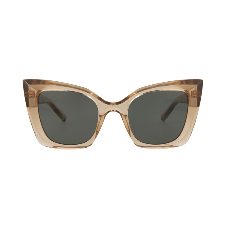 Saint Laurent Cat Eye Sunglasses 'Nude/Nude/Grey'