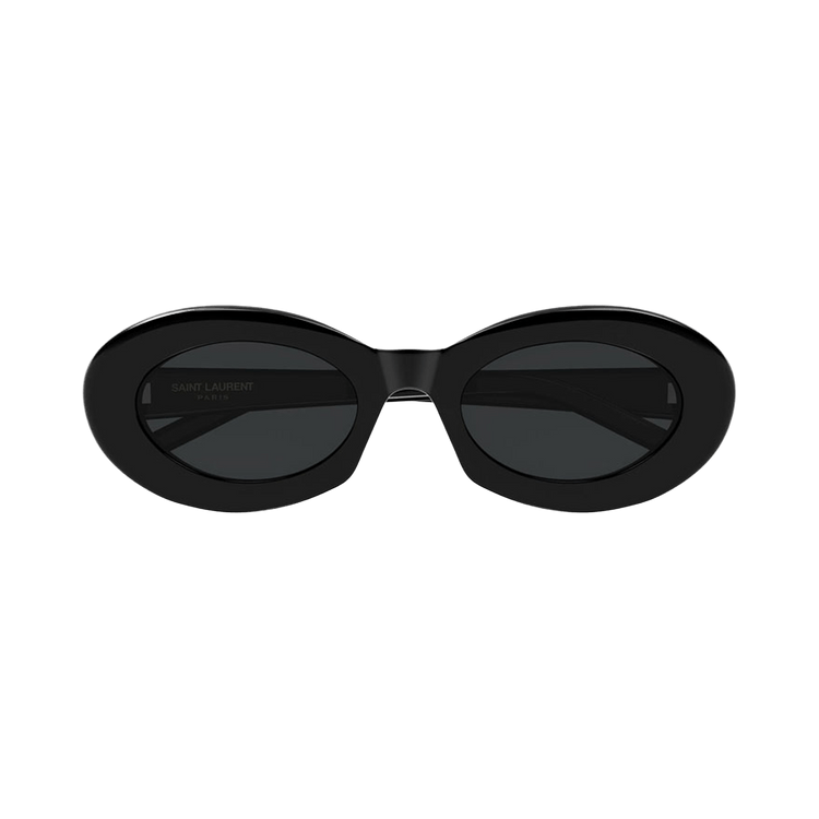 Saint Laurent Oval Sunglasses 'Black'
