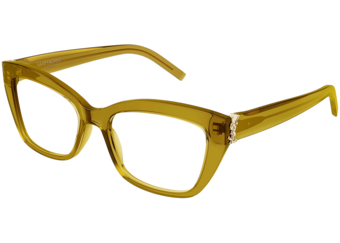 Saint Laurent Women's Acetate (SL M117-006) Sunglasses Green